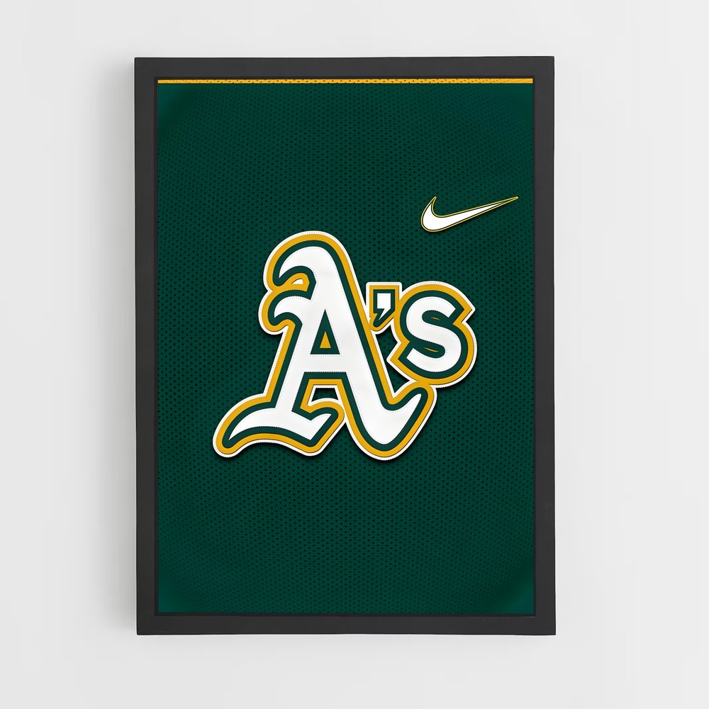 Poster A's Pride – affiche Baseball (vue 2)